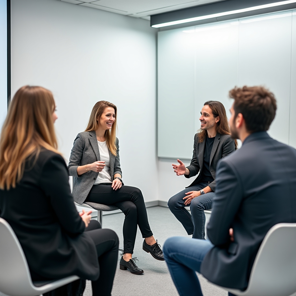 Gruppenarbeit im Kurs